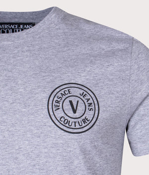Rubberised-V-Emblem-Logo-T-Shirt-Pearl-Grey-Versace-Jeans-Couture-EQVVS