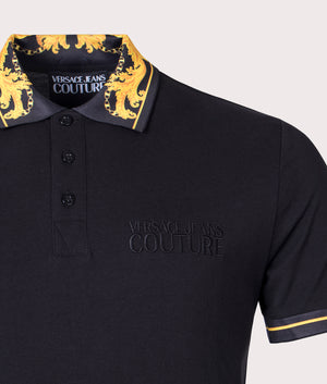 Chain-Couture-Printed-Collar-Polo-Shirt-Black-Versace-Jeans-Couture-EQVVS