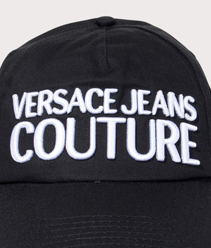 Pences-Canvas-Baseball-Cap-Black/White-Versace-Jeans-Couture-EQVVS