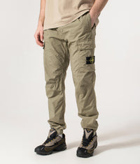 Regular Tapered Fit Cargo Pants: V005G Military Green 