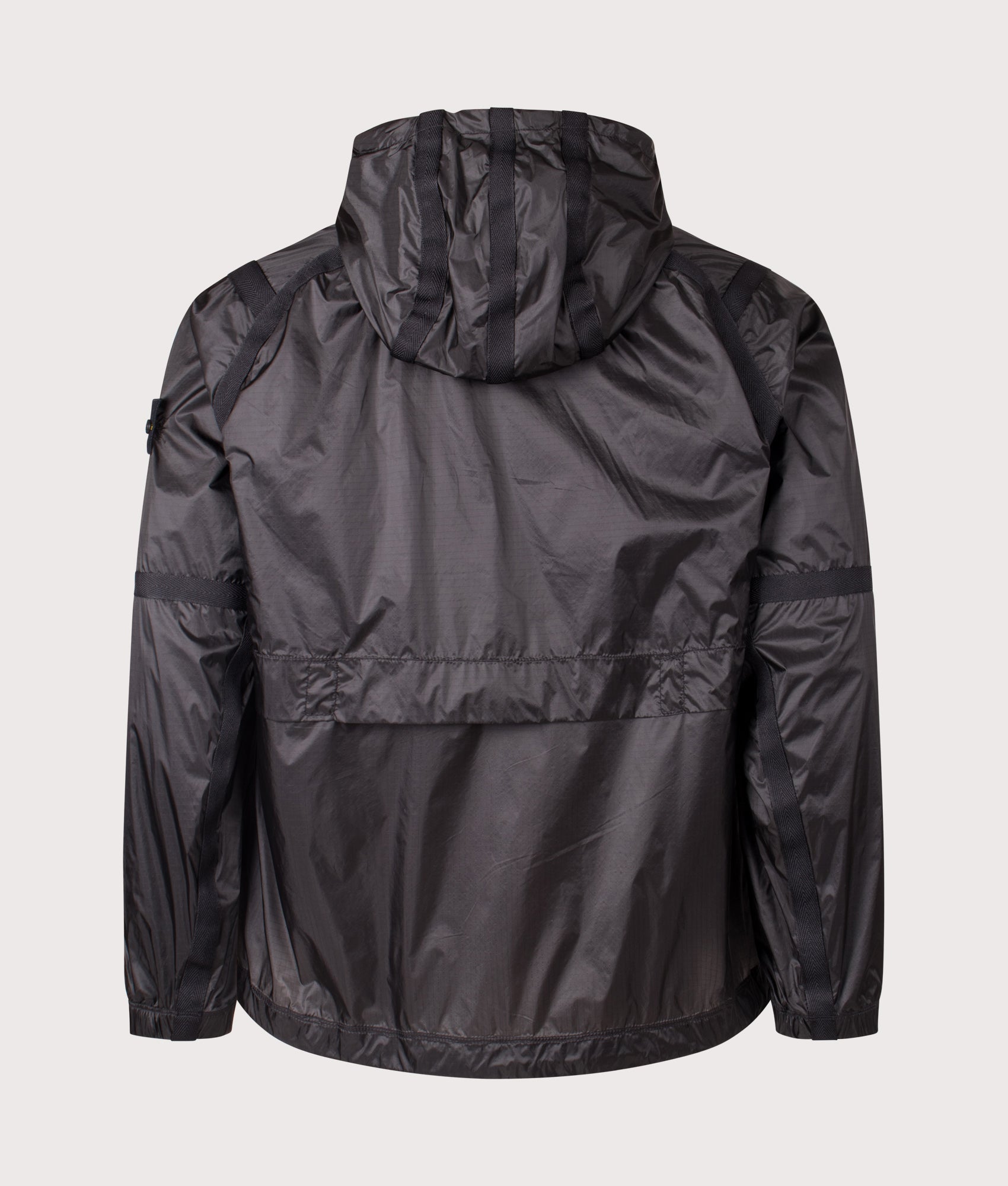 Ripstop Light Nylon Jacket. Shot by EQVVS. Back shot.
