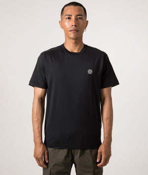 Cotton Jersey T-Shirt. Shot by EQVVS. Model front shot.