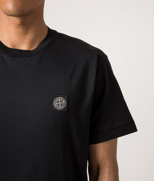 Cotton Jersey T-Shirt. Shot by EQVVS. Model detail shot.