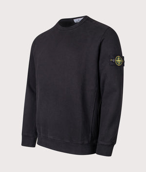 Brushed Organic Cotton Sweatshirt. Shot by EQVVS. Front detail shot.