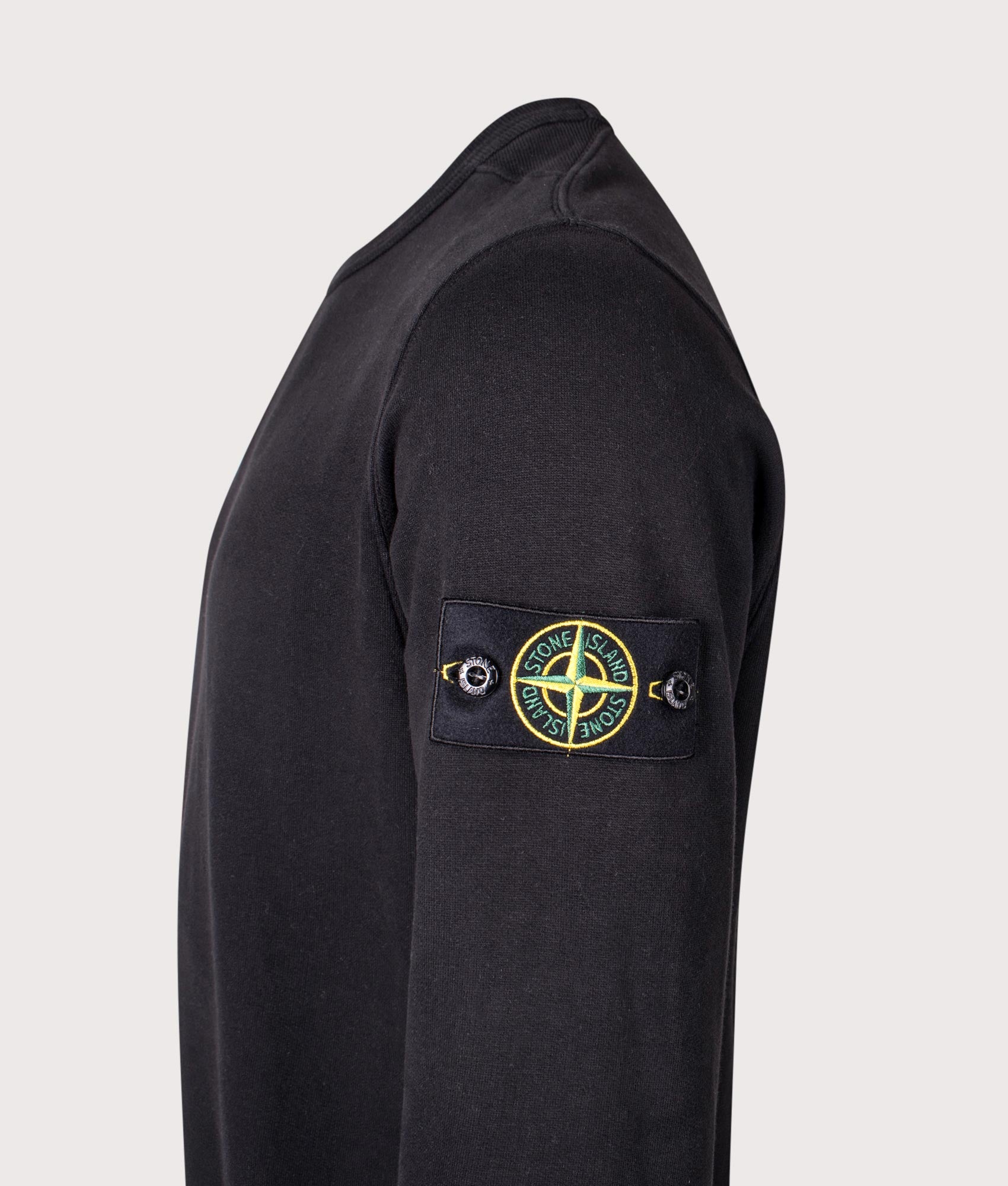 Brushed Organic Cotton Sweatshirt. Shot by EQVVS. Detail shot.