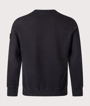 Brushed Organic Cotton Sweatshirt. Shot by EQVVS. Back shot.