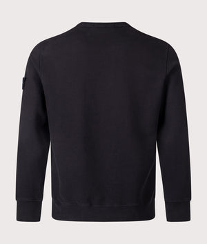 Brushed Organic Cotton Sweatshirt. Shot by EQVVS. Back shot.
