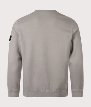 Brushed Organic Cotton Sweatshirt. Shot by EQVVS. Back shot.