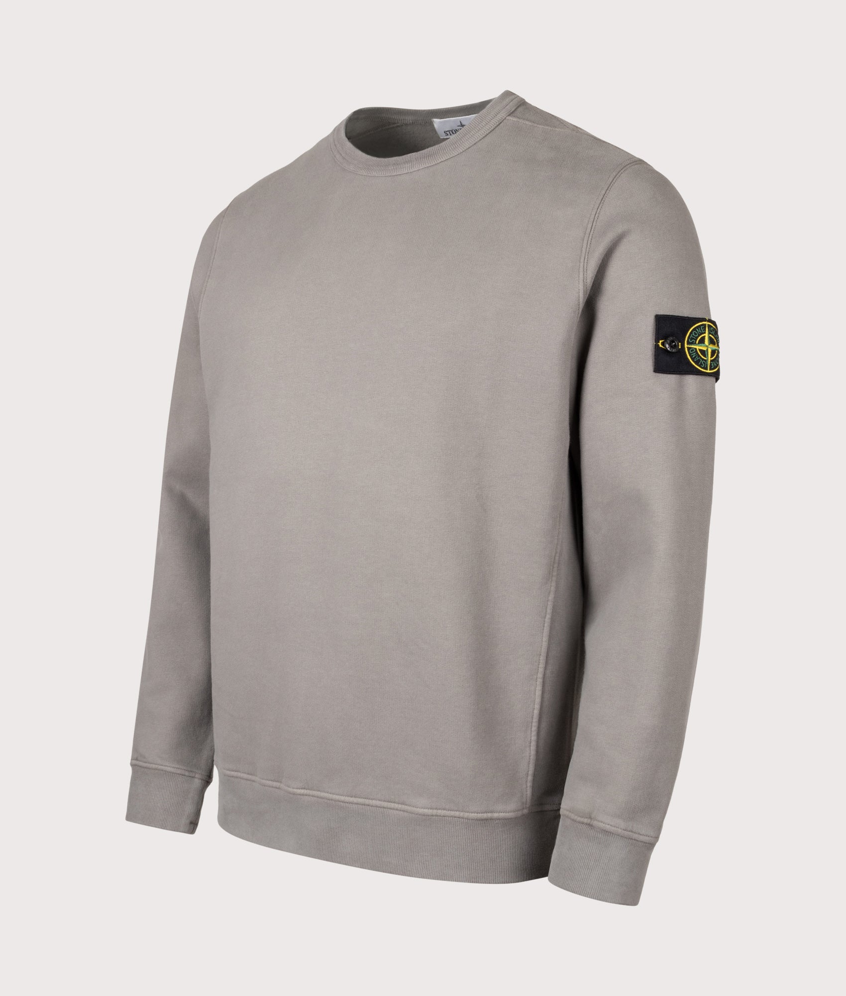 Brushed Organic Cotton Sweatshirt. Shot by EQVVS. Front detail shot.