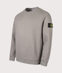 Brushed Organic Cotton Sweatshirt: V006B Cement 
