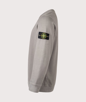 Brushed Organic Cotton Sweatshirt. Shot by EQVVS. Side detail shot.