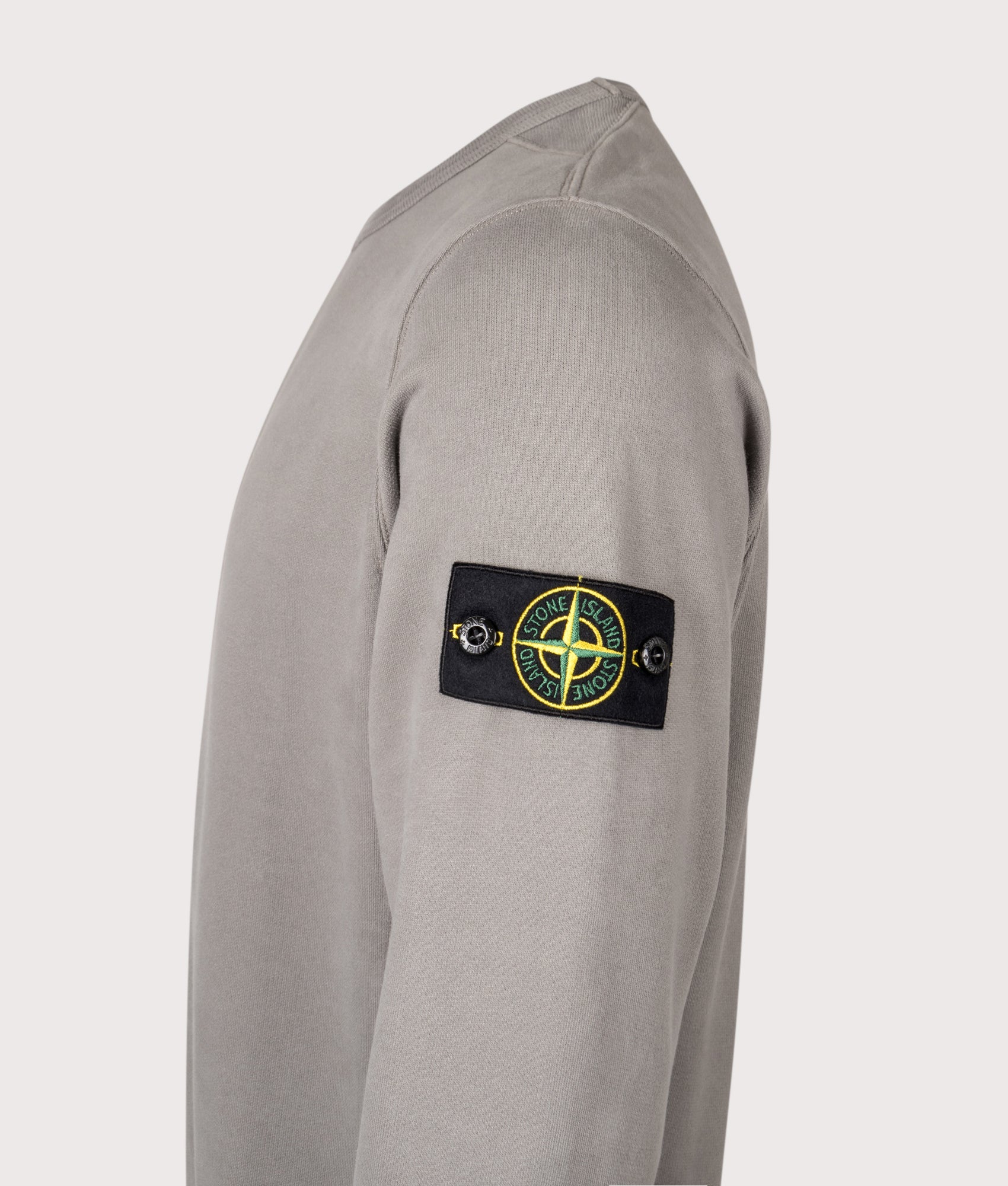 Brushed Organic Cotton Sweatshirt. Shot by EQVVS. Detail shot.