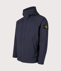 Hooded Soft Shell Jacket: V0020 Navy Blue 