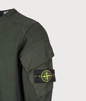 Brushed Organic Cotton Sweatshirt. Shot by EQVVS. Detail shot.