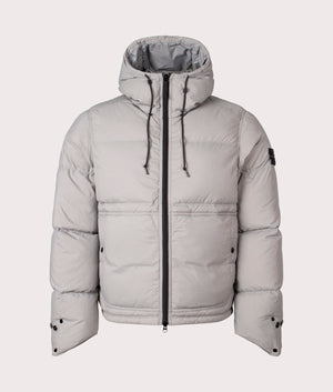 Down Parka in Cement | RDS Down | Stone Island | EQVVS | Front shot 