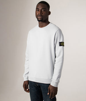 Brushed Organic Cotton Sweatshirt. Shot by EQVVS. Front angle model shot.