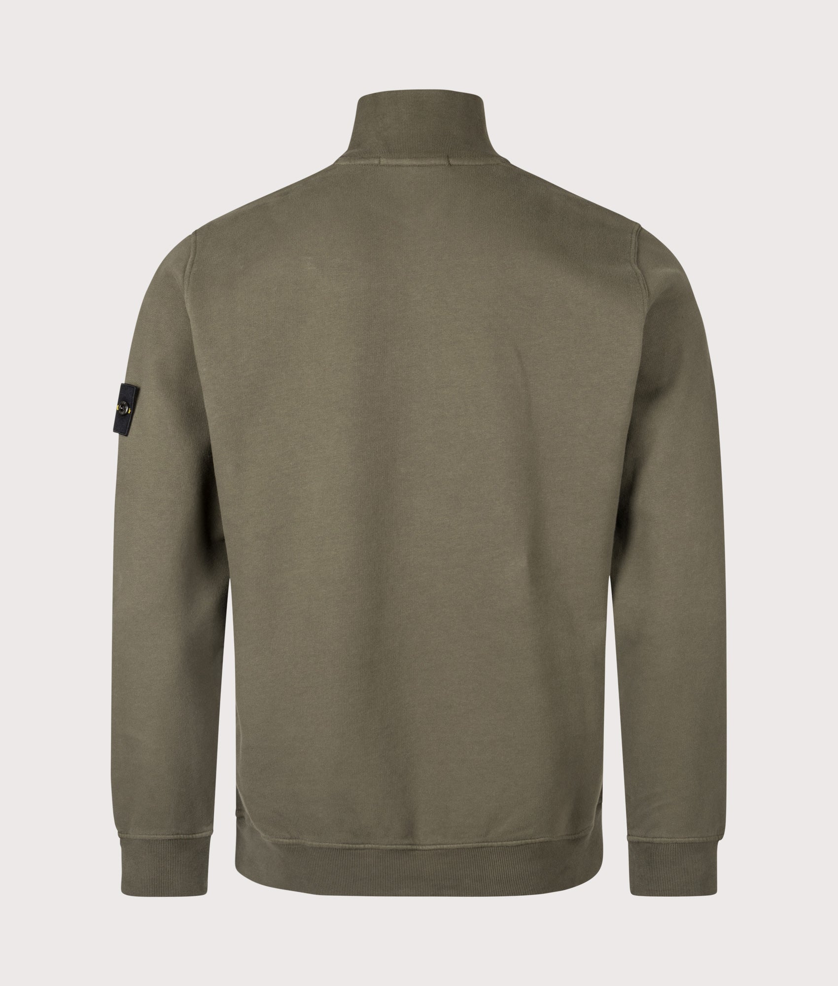 Organic Cotton Quarter Zip. Shot by EQVVS. Back shot.