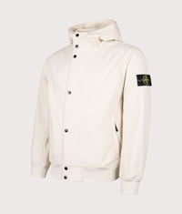 Light Soft Shell-R E.DYE® Technology Hooded Jacket: V0093 Ivory 