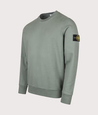 Organic Cotton Fleece Sweatshirt: V005T Ocean Green 