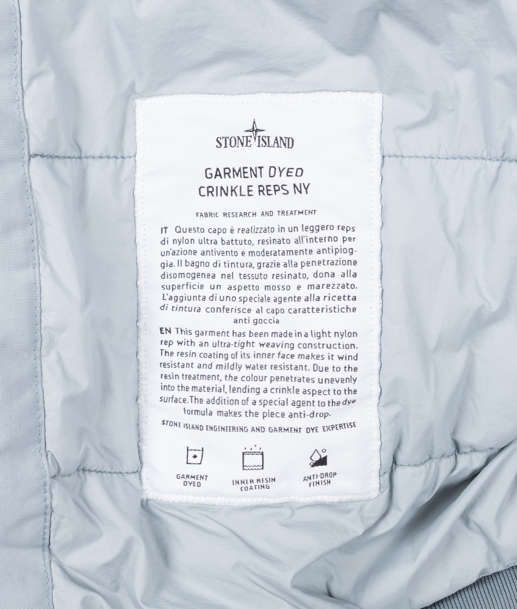 Crinkle Reps NY Jacket