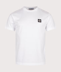 Slim Fit 60/2 Cotton Jersey T-Shirt: V0001 White 