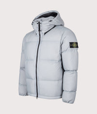 Matt Ripstop Cordura® Advanced Fabrics Puffer Jacket: V0049 Ash Grey 
