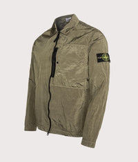 Nylon Metal in Econyl® Overshirt: V005G Military Green 