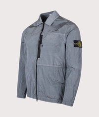 Nylon Metal in Econyl® Overshirt: V0049 Ash Grey 