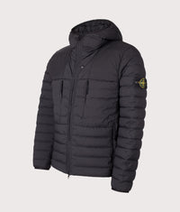 Seamless Tunnel Nylon Down-TC Jacket: V0029 Black 
