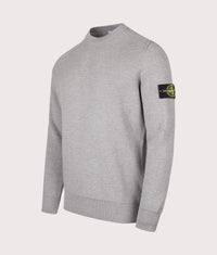 Loose Fit Pure RWS Wool Jumper: V0049 Ash Grey 