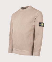 Waffle Fleece Compass Sweatshirt: V009A Desert Sand 