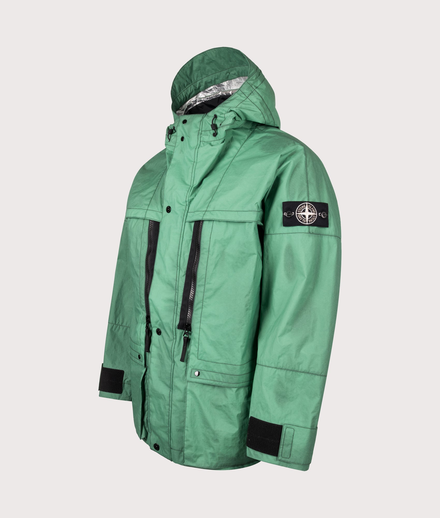 Metal Lamina Ripstop Heat Reactive Jacket | STONE ISLAND | EQVVS
