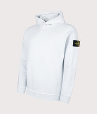 Malfilé Fleece 'Old' Effect Hoodie: V0141 Sky Blue 