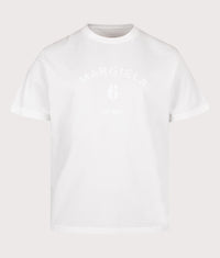 Relaxed Fit Six Print T-Shirt: 101 Off White 