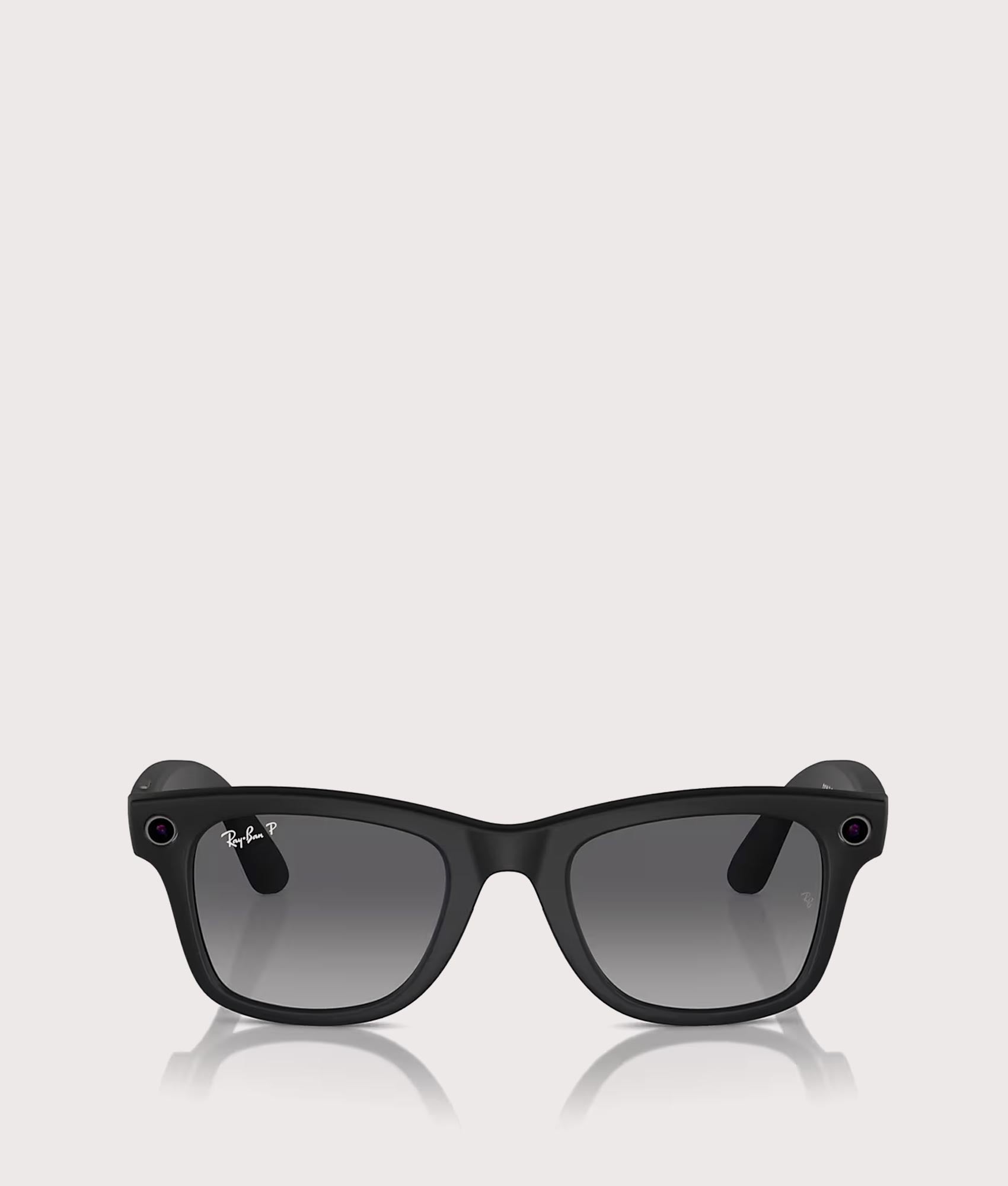 Meta Wayfarer Sunglasses. Shot by EQVVS. Front shot.