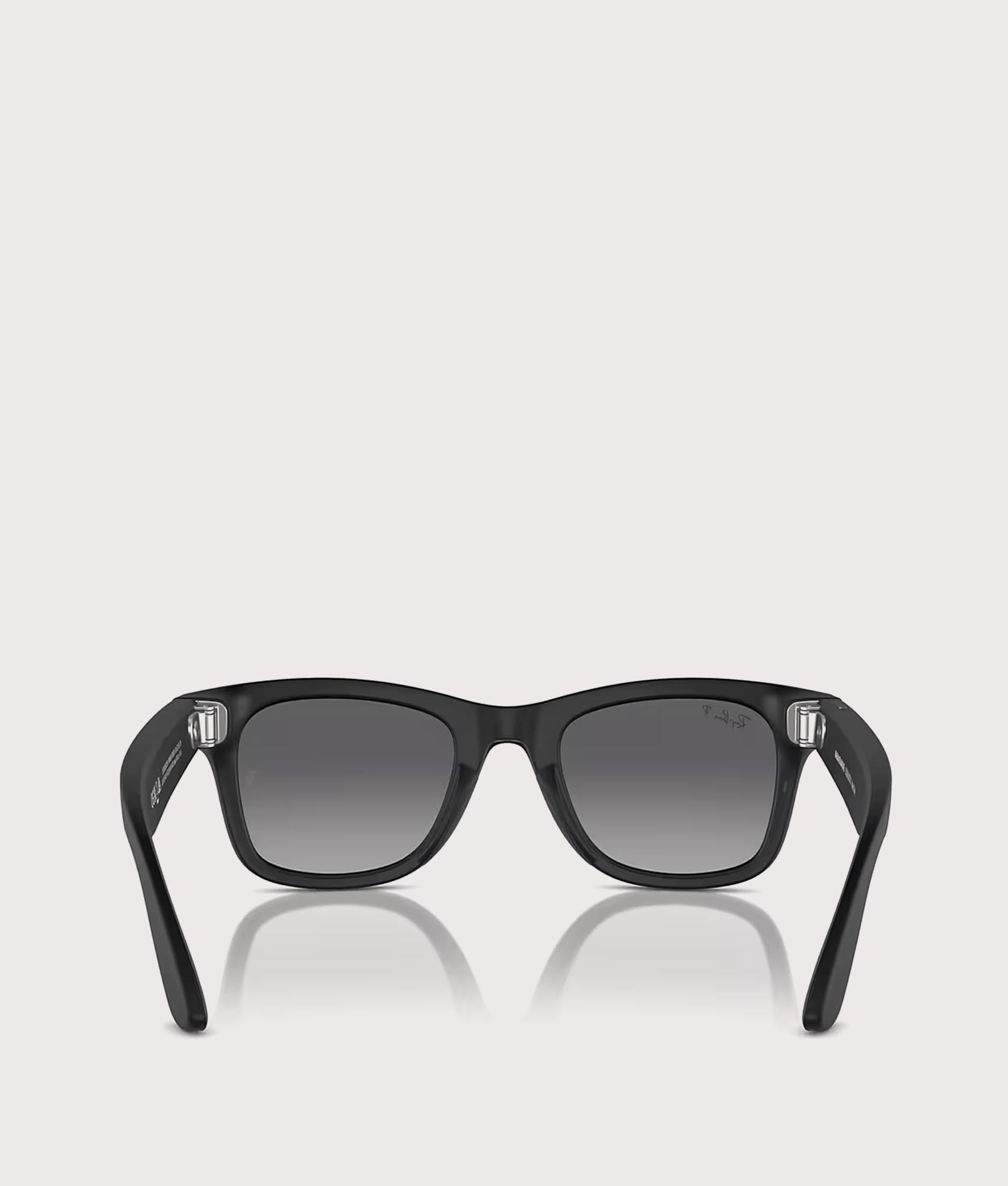 Meta Wayfarer Sunglasses. Shot by EQVVS. Back shot.