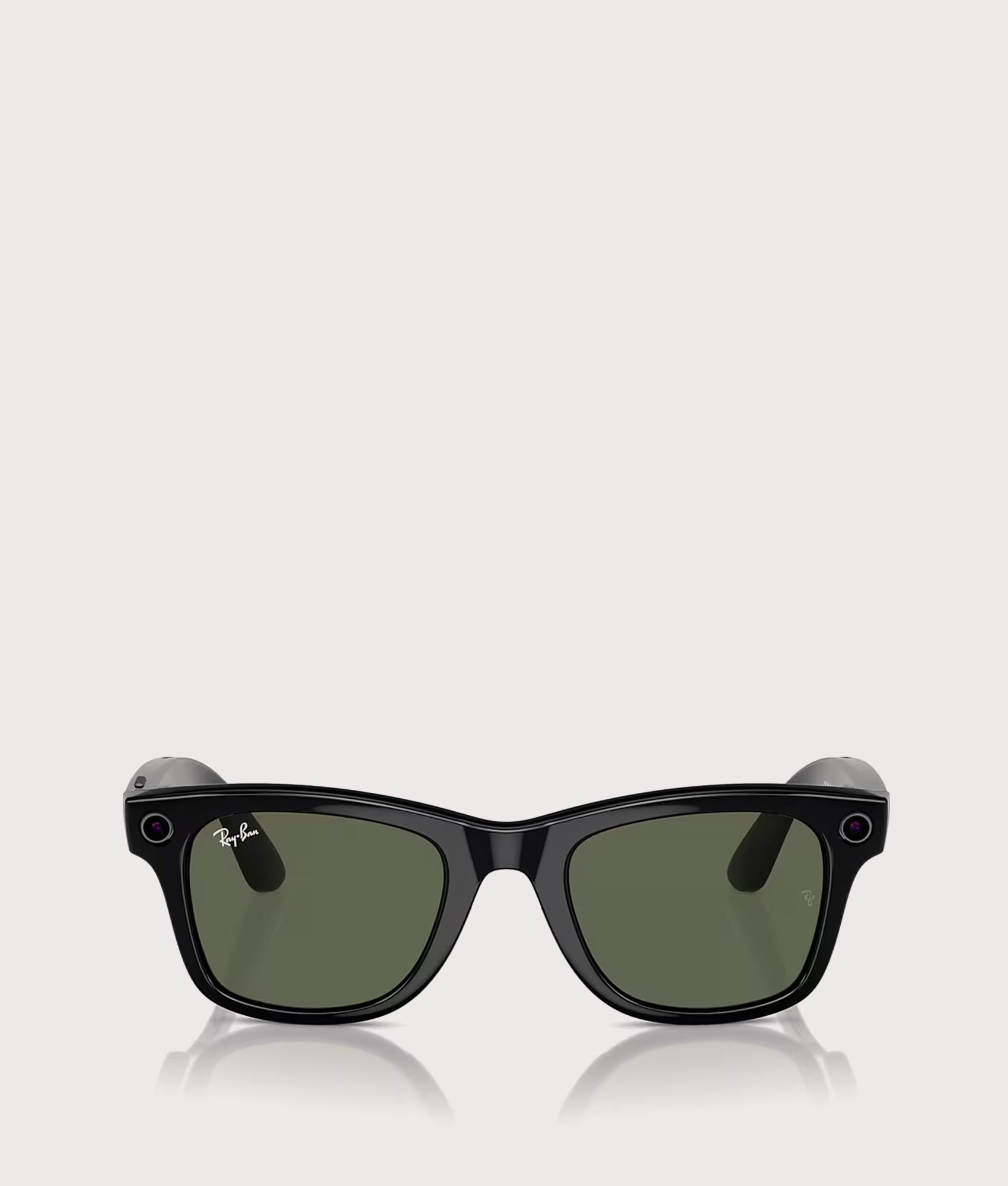 Meta Wayfarer Sunglasses. Shot by EQVVS. Front shot.