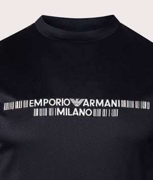 Barcode-T-Shirt-Black-Emporio-Armani-EQVVS