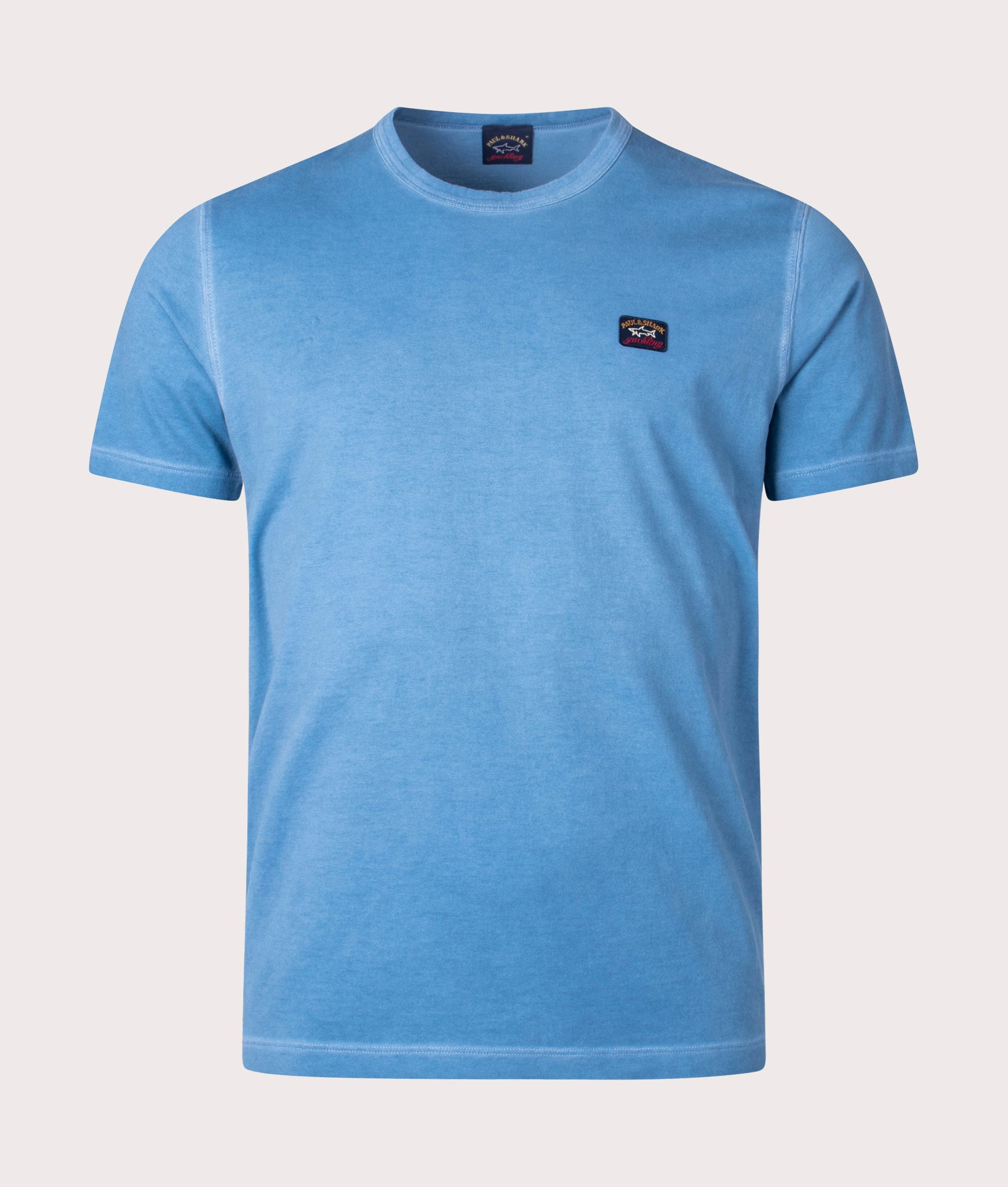 Garment-Dyed-Overdye-T-Shirt-Dark-Blue-Paul-&-Shark-EQVVS