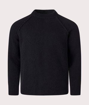 Maglieria Girocollo Jumper by Ten c in Black. Shot by EQVVS. Front shot.