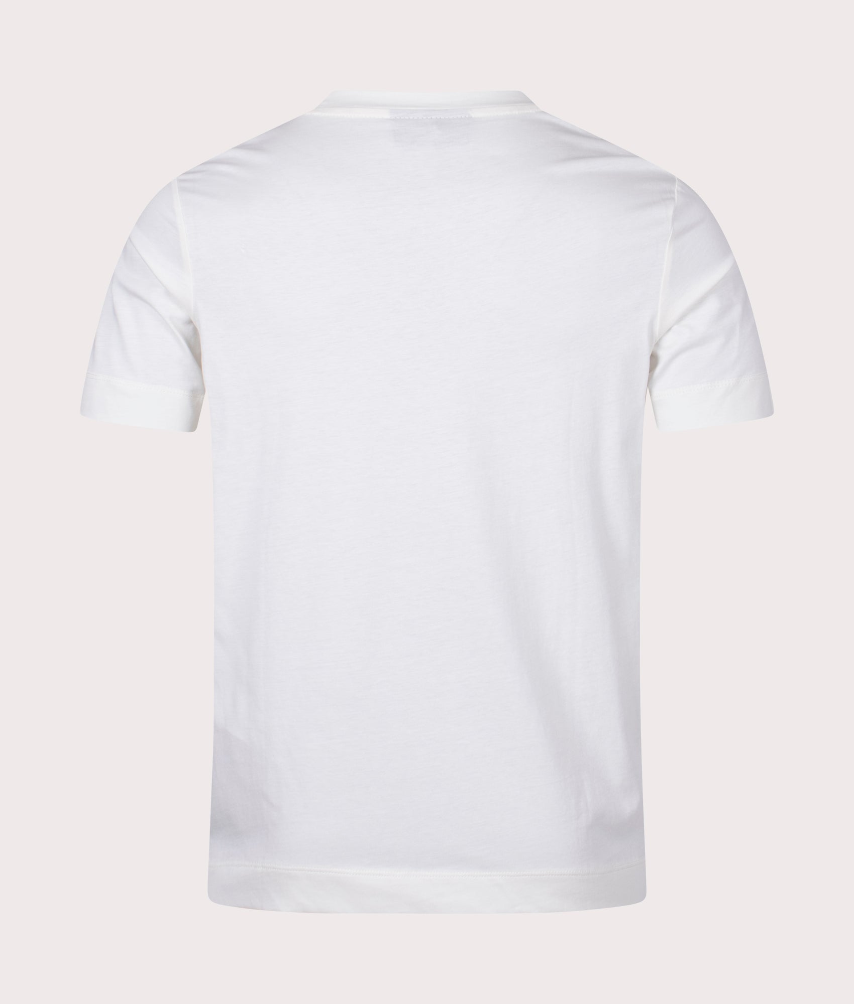 Multi Logo Eagle T-Shirt White Emporio Armani EQVVS, Reverse