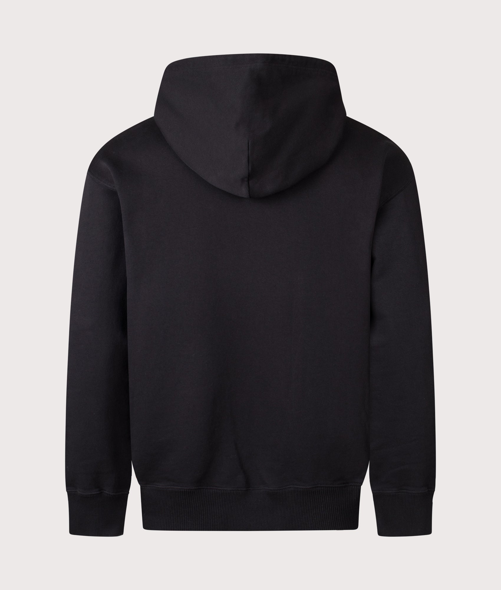 MM6 Maison Margiela  Numeric Sweatshirt in Black at EQVVS Menswear. Back shot.
