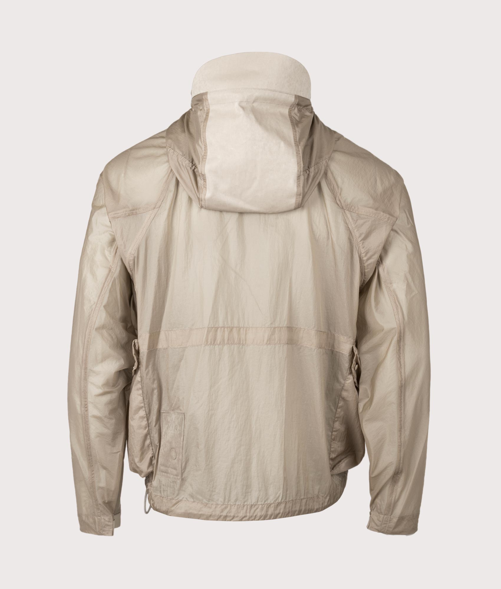 Skye Ten Anorak Jacket in Taupe Pillido | Ten C | EQVVS | Back shot 