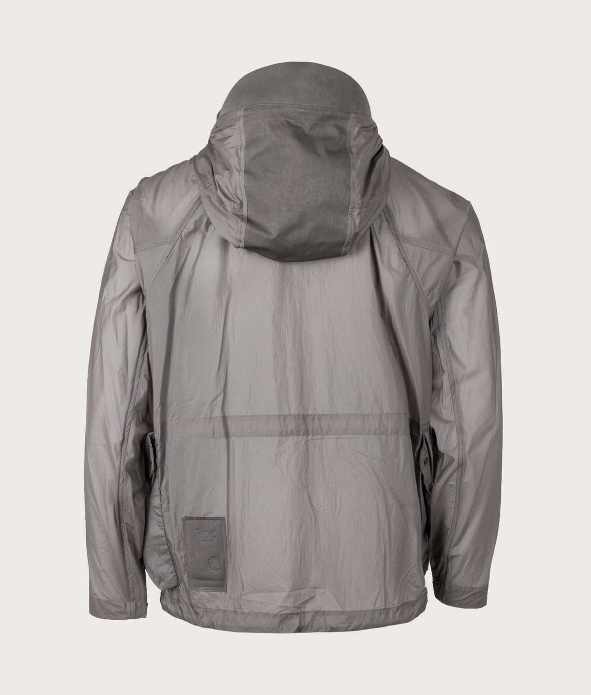Skye Ten Anorak Jacket by Ten c in Iron Grey. Shot by EQVVS. Back shot.