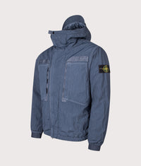 Warp Rib Nylon-TC Jacket: V002E Slate Blue 