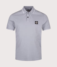 Slim Fit Organic Cotton Polo Shirt: V0049 Ash Grey 