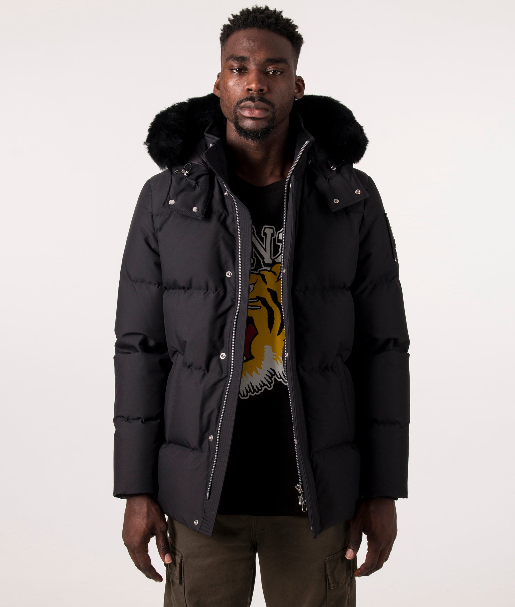 Cloud 3Q Neoshear - Black -Moose Knuckles - EQVVS - Front 2 