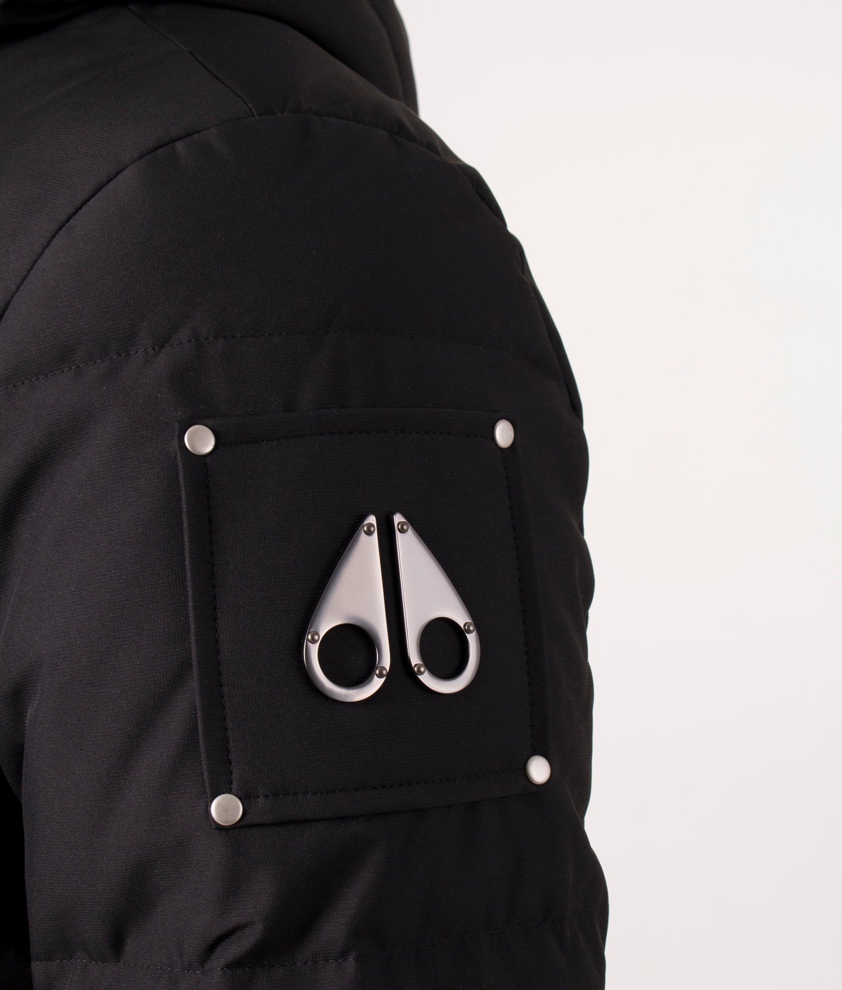 Cloud 3Q Neoshear - Black -Moose Knuckles - EQVVS - Detail 