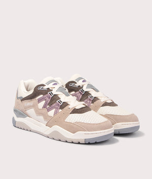 Fusion XT Sneakers in Arctic Wolf and Quail by Karhu. EQVVS Menswear Side Pair Shot. 