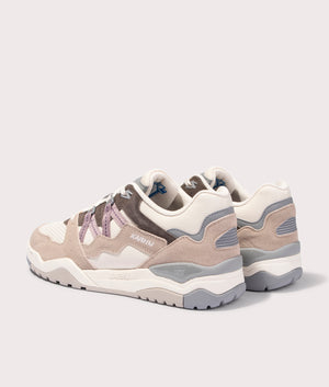 Fusion XT Sneakers in Arctic Wolf and Quail by Karhu. EQVVS Menswear Back Pair Shot. 